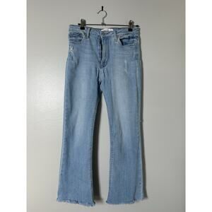 Just Black Denim High Waist Jeans 28 Frayed Bottom